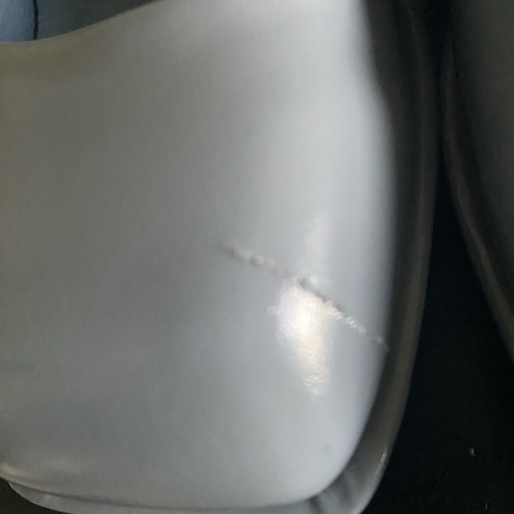 Jeffrey Campbell Reine Mary Jane SquareToe Blue Y2K Goth Platform Pumps 6.5 - Picture 12 of 16